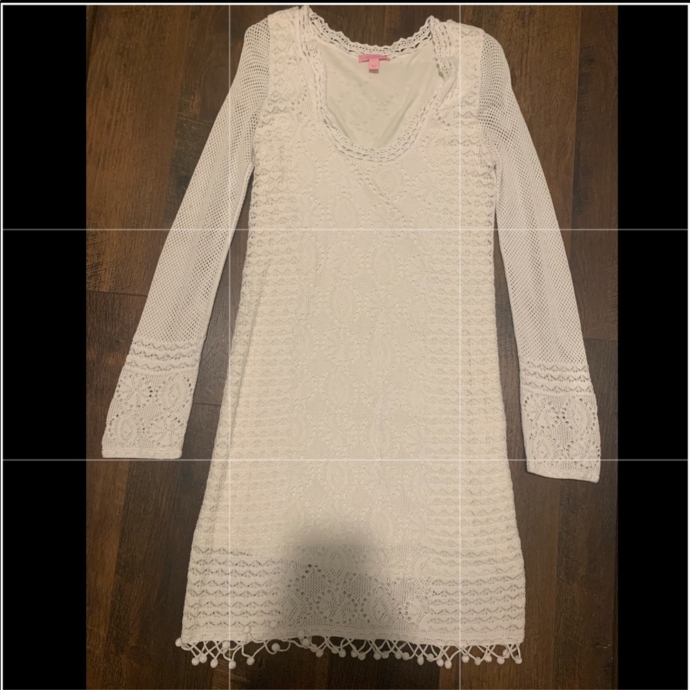 Lilly Pulitzer White knitted dress
